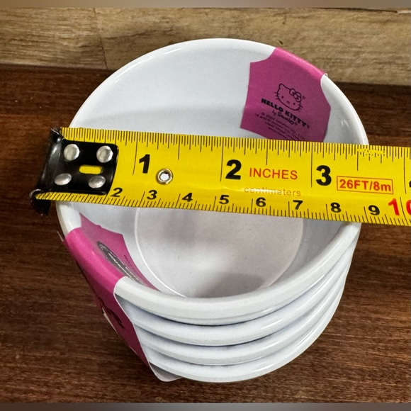 2024 Collection Hello Kitty & Apples π π Set of 4 Melamine Mini Bowls - β¦ - Picture 8 of 8